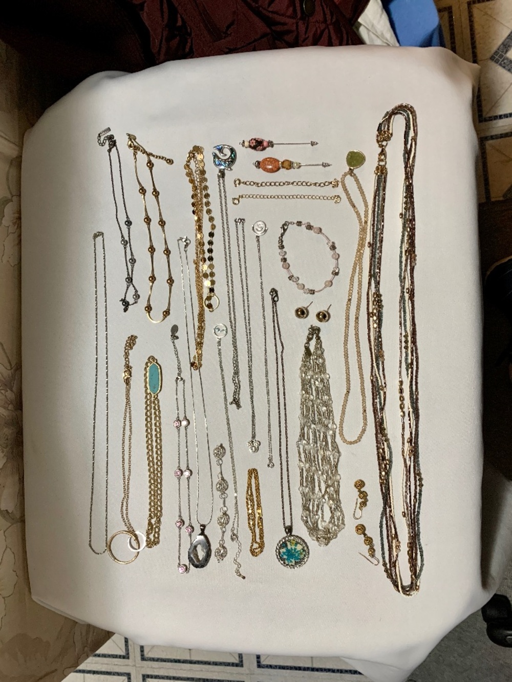 Random Lot of Vintage Costume Jewelry - wear, craft, play dress-up ...
